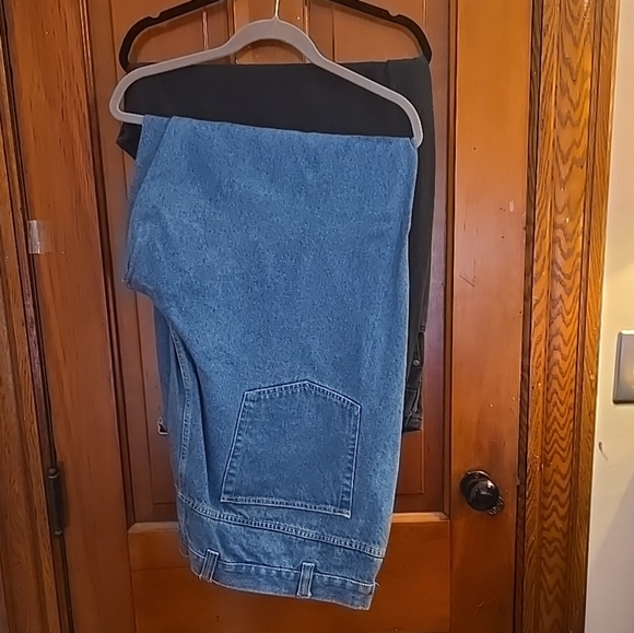 Harbor Bay Black Cotton Jeans - Picture 1 of 8